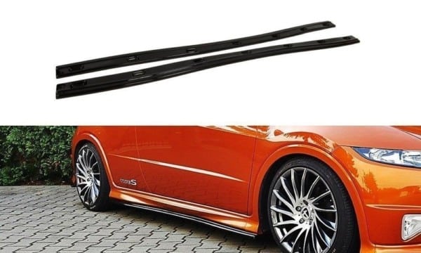 MAXTON DESIGN - Lišty pod prahy HONDA CIVIC VIII TYPE S/R , 174
Čierny lesk
