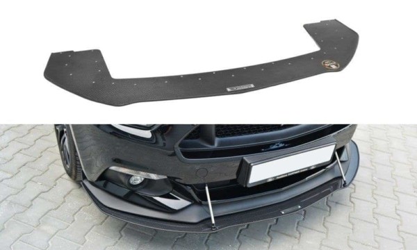 MAXTON DESIGN - Spoiler pod predný náraznik RACING  Ford Mustang GT Mk6 , ABS