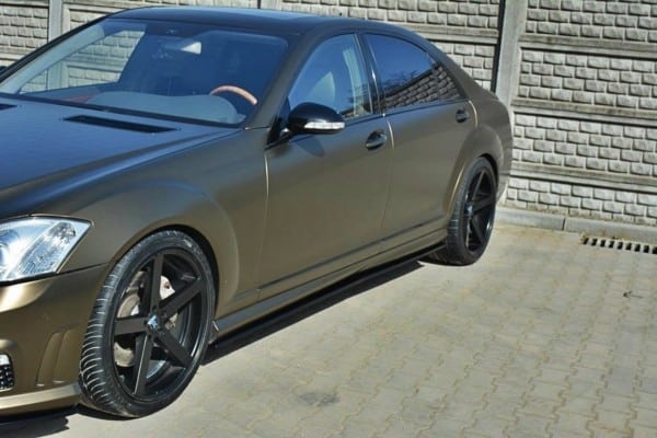 MAXTON DESIGN - Lišty pod prahy MERCEDES S-CLASS W221 AMG LWB , 212
Čierny lesk – Obrázok 3