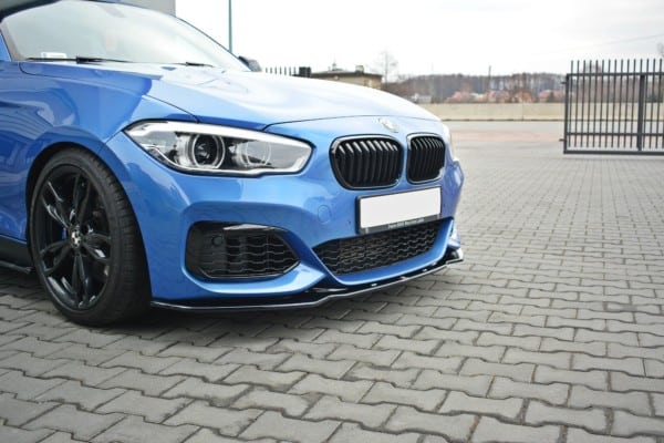 MAXTON DESIGN - Spoiler pod Predný náraznik V.1 vhodné pre BMW 1 F20/F21 M-Power FACELIFT , Textured – Obrázok 4