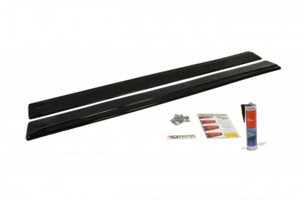 MAXTON DESIGN - Lišty pod prahy TOYOTA CELICA T23 TS PREFACE ,Čierny lesk – Obrázok 5