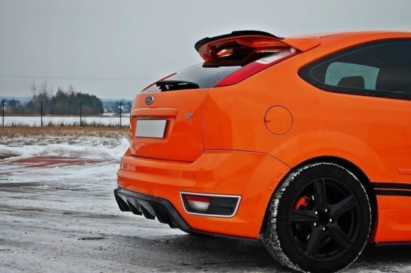 MAXTON DESIGN - Difúzor zadného náraznika  Ford Focus ST Mk2 , Čierny lesk – Obrázok 4