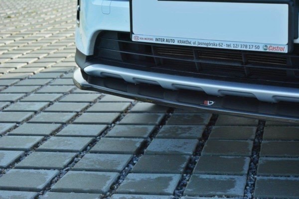 MAXTON DESIGN - Spoiler pod Predný náraznik   KIA SPORTAGE mk4 GT-Line , Čierny lesk 
414 – Obrázok 3