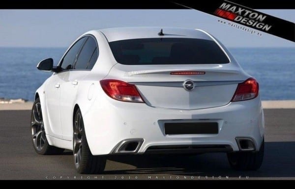 MAXTON DESIGN - Predlženie spoilera OPEL INSIGNIA SALOON , Sklené vlákno zaklad. náter