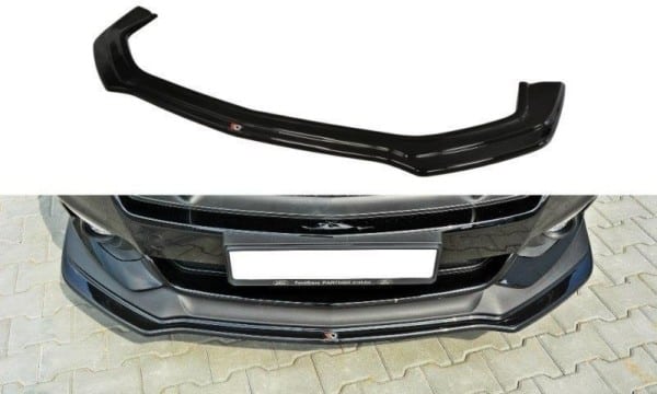 MAXTON DESIGN - Spoiler pod Predný náraznik   Ford Mustang GT Mk6 , Čierny lesk
