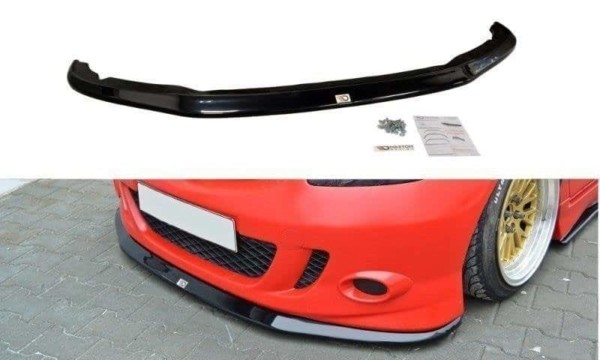 MAXTON DESIGN - Spoiler pod Predný náraznik   v.1 HONDA JAZZ MK1 , Čierny lesk 
423