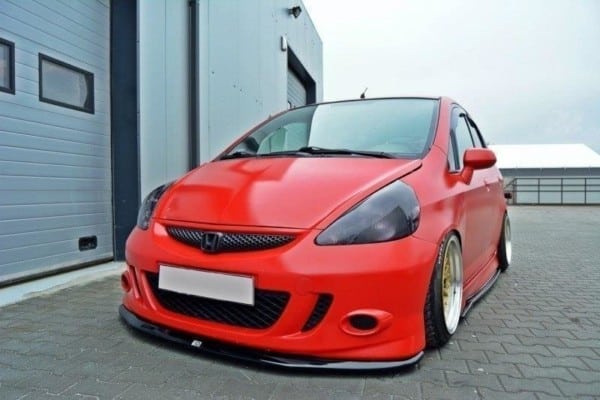 MAXTON DESIGN - Spoiler pod Predný náraznik   v.1 HONDA JAZZ MK1 , Čierny lesk 
423 – Obrázok 2