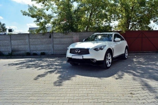 MAXTON DESIGN - Spoiler pod Predný náraznik   v.1 INFINITI QX70 , Čierny lesk 
424 – Obrázok 2