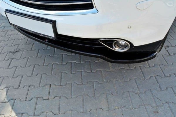 MAXTON DESIGN - Spoiler pod Predný náraznik   v.1 INFINITI QX70 , Čierny lesk 
424 – Obrázok 3