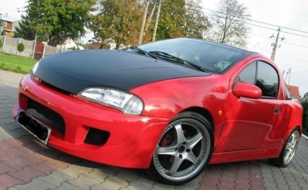 MAXTON DESIGN - Predný náraznik 1 OPEL TIGRA , Sklené vlákno v zaklad. nátere
