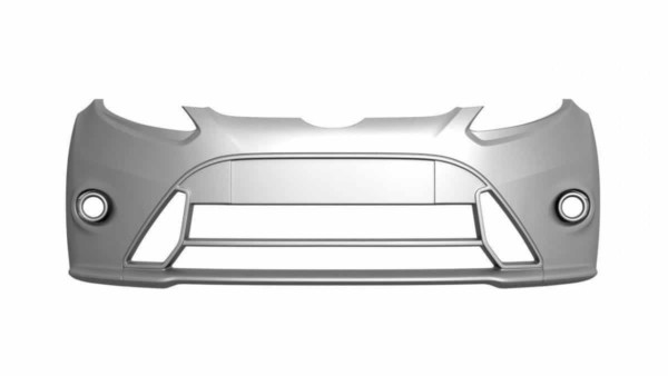 MAXTON DESIGN - Predný náraznik FORD FIESTA MK7 (FOCUS RS LOOK) , Sklené vlákno zaklad. náter – Obrázok 2