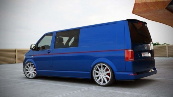 MAXTON DESIGN - Predlženie spoilera VOLKSWAGEN T6 , Čierny lesk – Obrázok 4