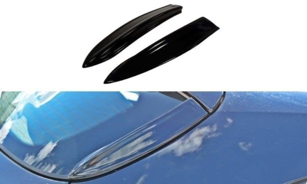 MAXTON DESIGN - Bočné predlženie kufraa  OPEL ASTRA H (FOR OPC / VXR) , Čierny lesk