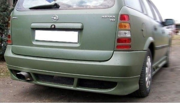 MAXTON DESIGN - Vložka zadného nárazníka OPEL ASTRA G Combi , Sklené vlákno bez P.U