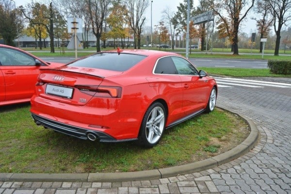 MAXTON DESIGN - Lišty pod prahy Audi S5 / A5 S-Line F5 Coupe , 
Čierny lesk – Obrázok 2