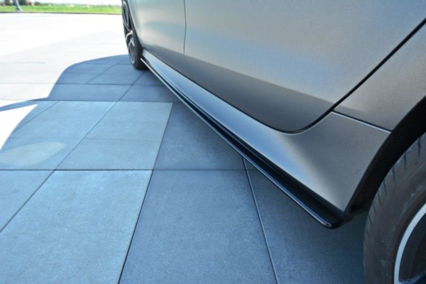 MAXTON DESIGN - Lišty pod prahy Audi RS7 C7 FL , 
Čierny lesk – Obrázok 2
