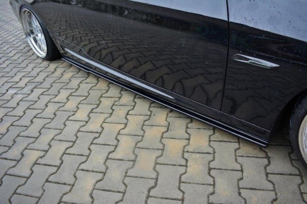 MAXTON DESIGN - Lišty pod prahy for vhodné pre BMW 3 E92 M-PACK FACELIFT , Čierny lesk – Obrázok 5