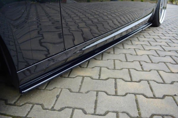 MAXTON DESIGN - Lišty pod prahy for vhodné pre BMW 3 E92 M-PACK FACELIFT , Čierny lesk – Obrázok 6