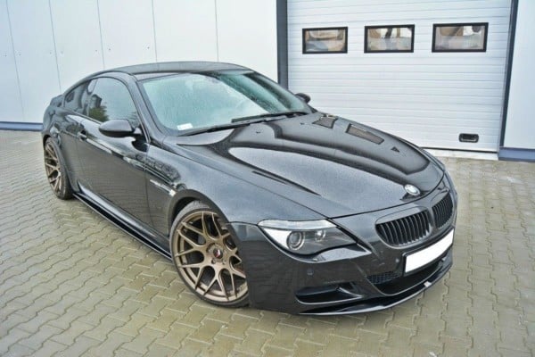 MAXTON DESIGN - Lišty pod prahy vhodné pre BMW M6 E63 , Čierny lesk 
Čierny lesk – Obrázok 3