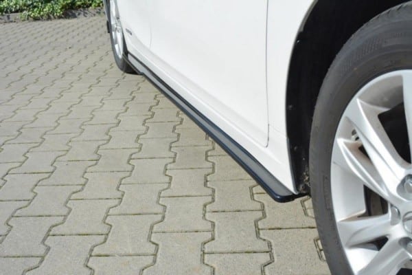 MAXTON DESIGN - Lišty pod prahy Lexus CT Mk1 Facelift , Čierny lesk – Obrázok 2