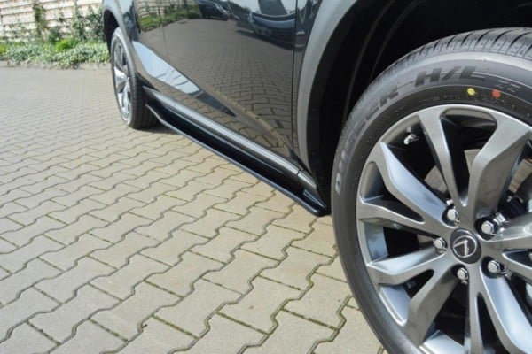 MAXTON DESIGN - Lišty pod prahy Lexus NX Preface/Facelift , 
Čierny lesk – Obrázok 2