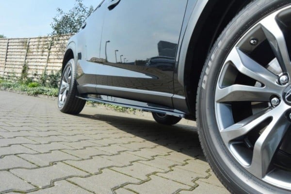 MAXTON DESIGN - Lišty pod prahy Lexus NX Preface/Facelift , 
Čierny lesk – Obrázok 3