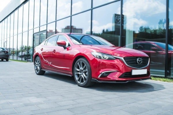 MAXTON DESIGN - Lišty pod prahy Mazda 6 GJ (Mk3) Facelift , Čierny lesk – Obrázok 2