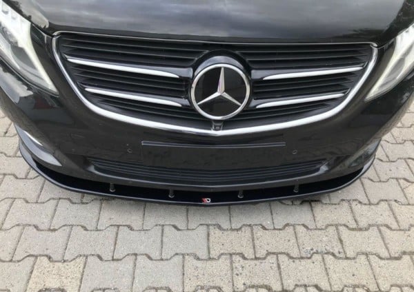 MAXTON DESIGN - Spoiler pod Predný náraznik   v.2 Mercedes V-Class W447 , Čierny lesk 
Čierny lesk 

, – Obrázok 2