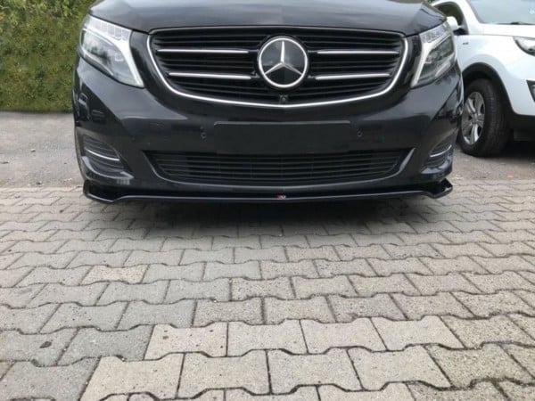 MAXTON DESIGN - Spoiler pod Predný náraznik   v.3 Mercedes V-Class W447 , Čierny lesk 
Čierny lesk – Obrázok 2