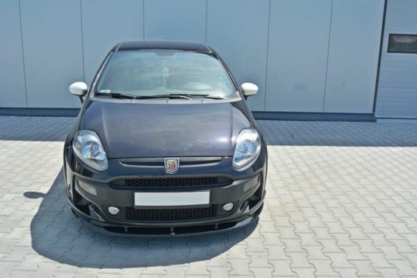 MAXTON DESIGN - Spoiler pod Predný náraznik   Fiat Punto Evo Abarth , Čierny lesk – Obrázok 4