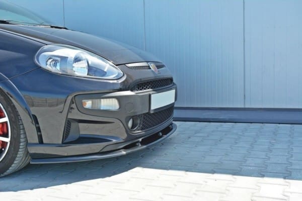 MAXTON DESIGN - Spoiler pod Predný náraznik   Fiat Punto Evo Abarth , Čierny lesk – Obrázok 5