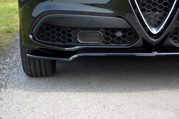 MAXTON DESIGN - Spoiler pod Predný náraznik   V.1 Alfa Romeo Stelvio , Čierny lesk – Obrázok 4