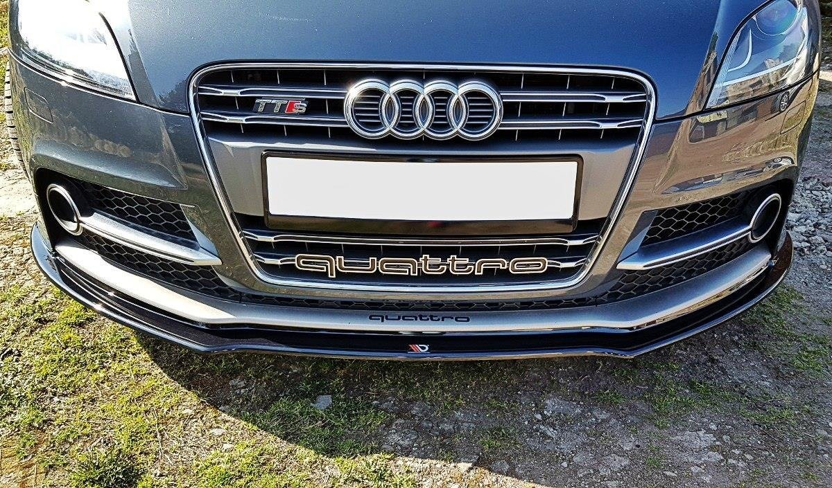 MAXTON DESIGN - Spoiler pod Predný náraznik V.1 Audi TT S Mk2 (8J) , Čierny lesk – Obrázok 4