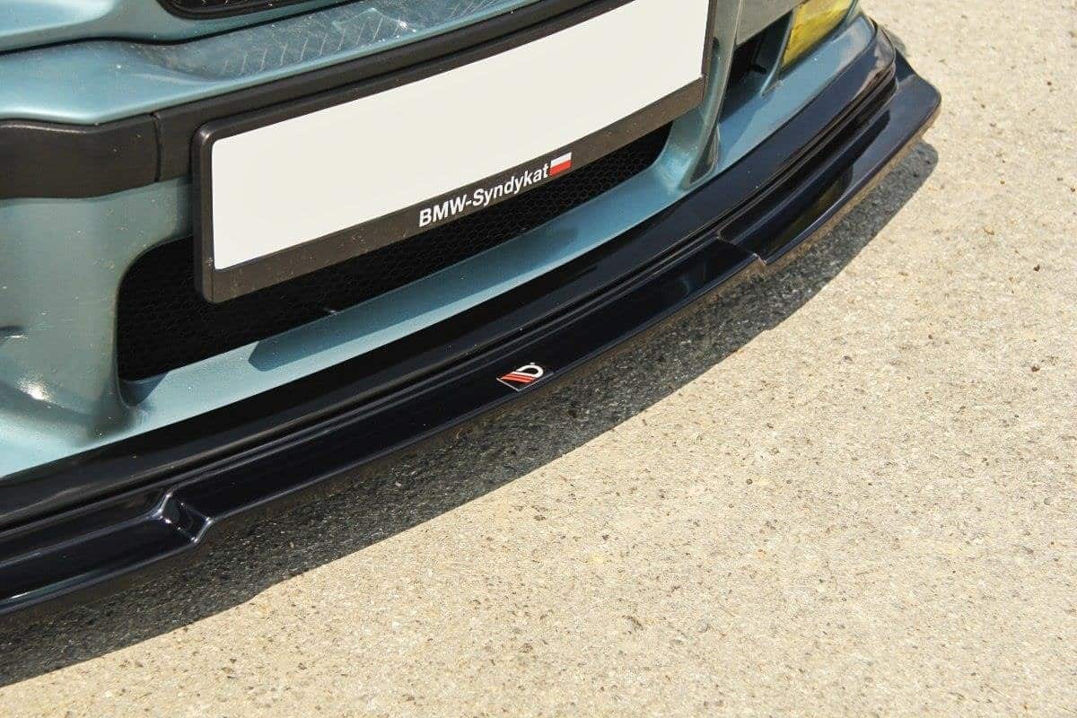MAXTON DESIGN - Spoiler pod Predný náraznik V.1 vhodné pre BMW M3 E36 , Čierny lesk – Obrázok 4