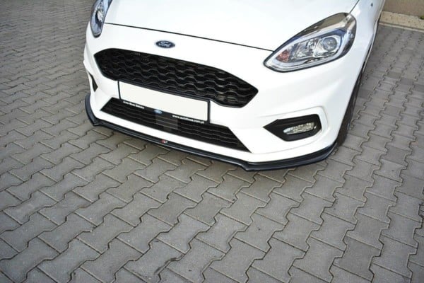 MAXTON DESIGN - Spoiler pod Predný náraznik   V.1 Ford Fiesta Mk8 ST / ST-Line , Čierny lesk 
Čierny lesk 

 Plus – Obrázok 2