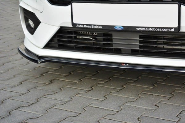 MAXTON DESIGN - Spoiler pod Predný náraznik   V.1 Ford Fiesta Mk8 ST / ST-Line , Čierny lesk 
Čierny lesk 

 Plus – Obrázok 3