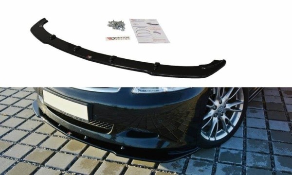 MAXTON DESIGN - Spoiler pod Predný náraznik   V.1 Infiniti G37 Sedan , Čierny lesk 
Čierny lesk 

 Plus