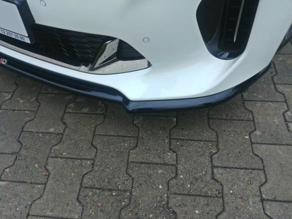 MAXTON DESIGN - Spoiler pod Predný náraznik   V.1 KIA STINGER GT , Čierny lesk 
Čierny lesk 

, – Obrázok 4