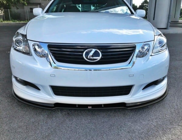 MAXTON DESIGN - Spoiler pod Predný náraznik   V.1 Lexus GS 300 Mk3 Facelift , Čierny lesk 
Čierny lesk 

,