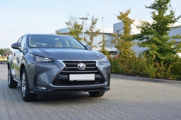 MAXTON DESIGN - Spoiler pod Predný náraznik   V.1 Lexus NX Mk1 , Čierny lesk 
Čierny lesk 

, – Obrázok 5
