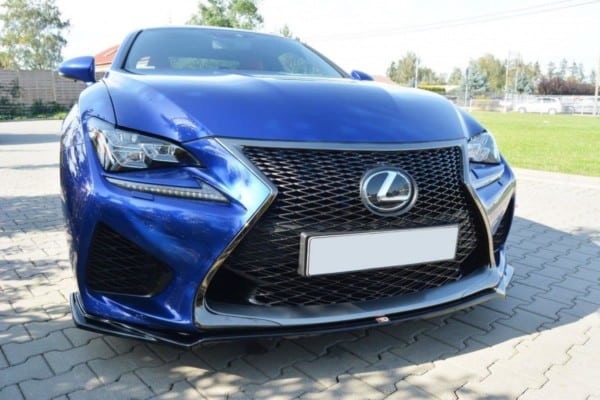 MAXTON DESIGN - Spoiler pod Predný náraznik   V.1 Lexus RC F 
Čierny lesk – Obrázok 2