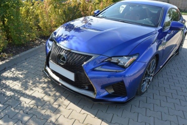 MAXTON DESIGN - Spoiler pod Predný náraznik   V.1 Lexus RC F 
Čierny lesk – Obrázok 3
