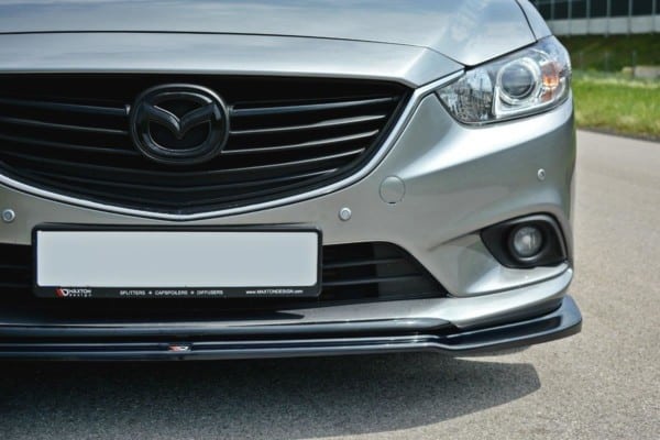 MAXTON DESIGN - Spoiler pod Predný náraznik   V.1 Mazda 6 GJ (Mk3) , Čierny lesk 
Čierny lesk – Obrázok 3