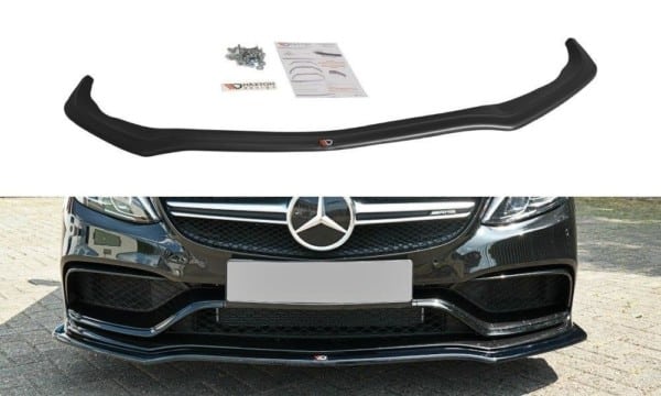 MAXTON DESIGN - Spoiler pod Predný náraznik   V.1 Mercedes C-Class S205 63AMG Combi , Čierny lesk 
Čierny lesk 

,