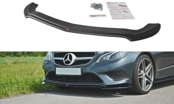 MAXTON DESIGN - Spoiler pod Predný náraznik   V.1 Mercedes E W212 , Čierny lesk 
Čierny lesk 

,