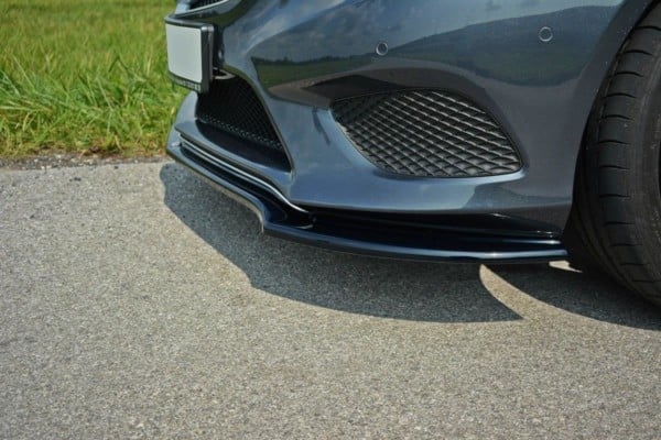MAXTON DESIGN - Spoiler pod Predný náraznik   V.1 Mercedes E W212 , Čierny lesk 
Čierny lesk 

, – Obrázok 4