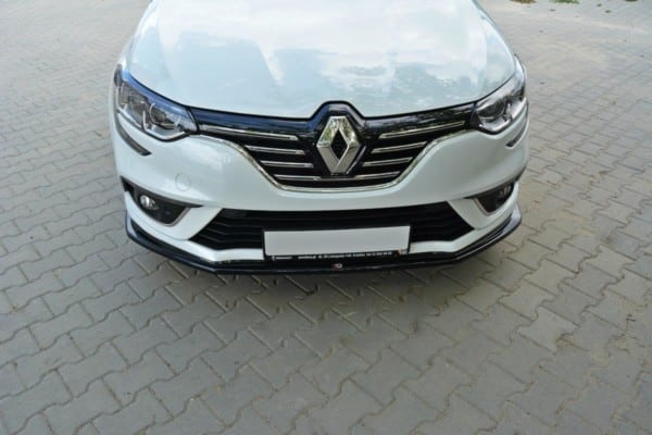 MAXTON DESIGN - Spoiler pod Predný náraznik   V.1 Renault Megane Mk4 Hatchback , Čierny lesk 
Čierny lesk 

, – Obrázok 4