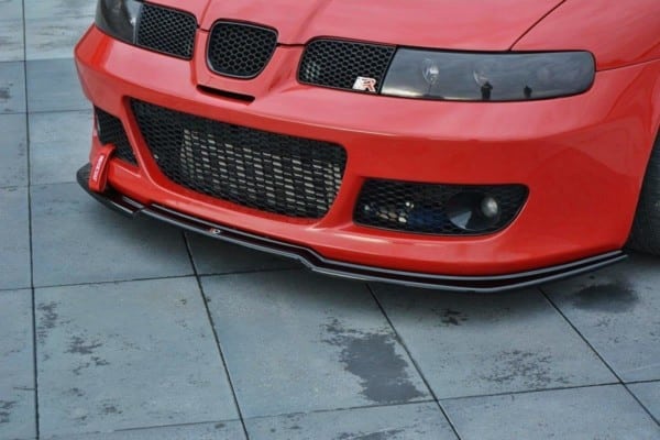 MAXTON DESIGN - Spoiler pod Predný náraznik   v.1 Seat Leon Mk1 Cupra , Čierny lesk 
Čierny lesk 

,