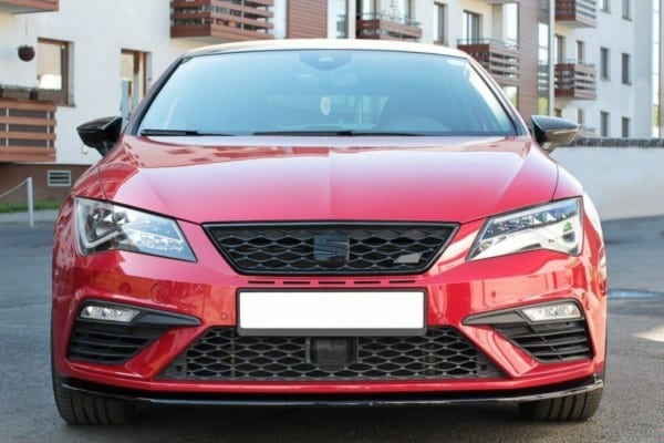 MAXTON DESIGN - Spoiler pod Predný náraznik   V.1 Seat Leon Cupra / FR Mk3 FL , Čierny lesk 

, – Obrázok 3