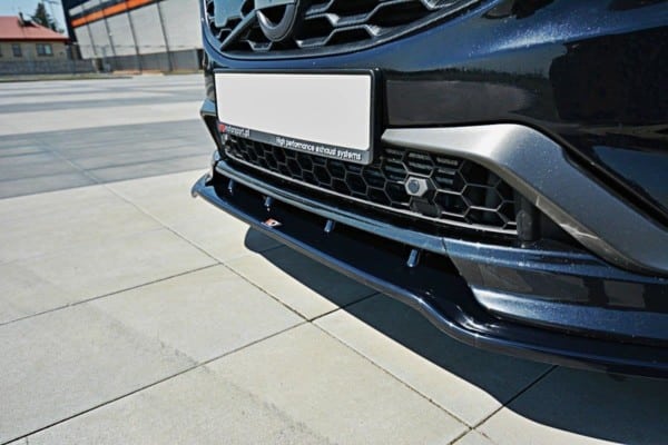 MAXTON DESIGN - Spoiler pod Predný náraznik   V.1 Volvo V60 Polestar Facelift , 
Čierny lesk – Obrázok 3